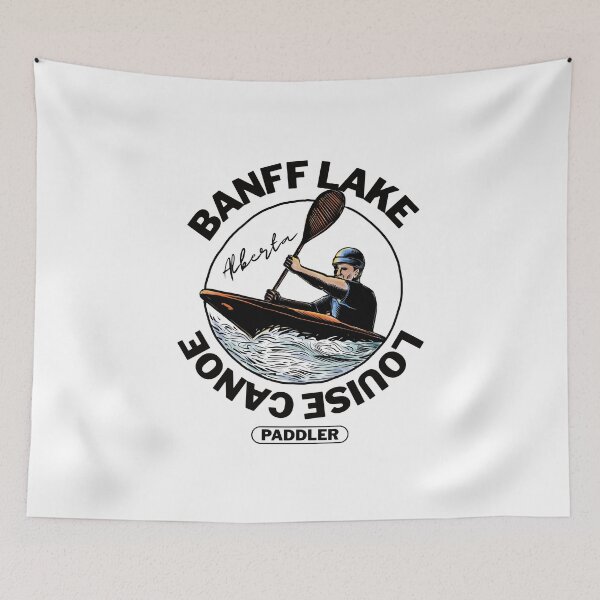 Item preview, Alberta : Banff lake Louise Canoe paddler designed and sold by Peerless-Prime.
