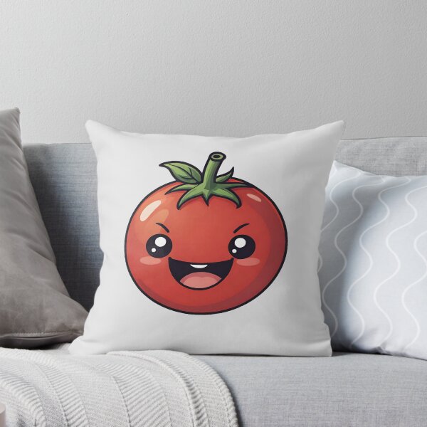 Item preview, Kawaii Tomato – Cute Red Tomato Food & Vegetable Illustration designed and sold by tetibright.