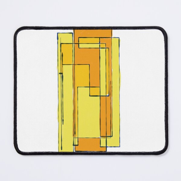 Item preview, Abstract Yellow Blocks designed and sold by Kyxuki.