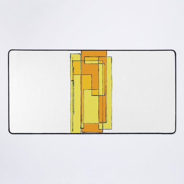 Item preview, Abstract Yellow Blocks designed and sold by Kyxuki.