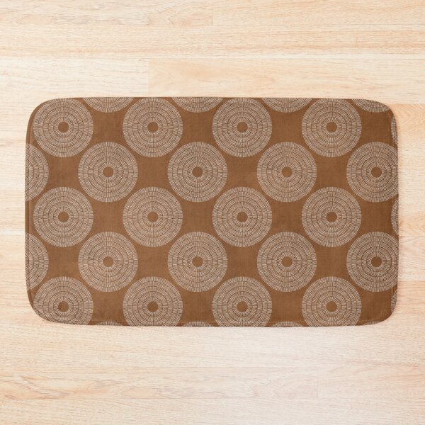 Item preview, Earthen ripples - brown and beige - rustic  designed and sold by moteemade.