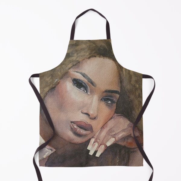 Item preview, Sensual Woman Watercolor Portrait designed and sold by SlavaArt.