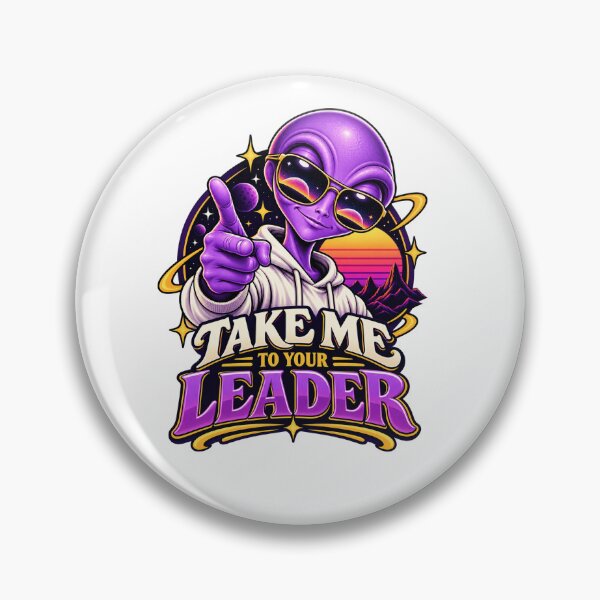 Item preview, Take Me To Your Leader Alien designed and sold by BlackELKS.