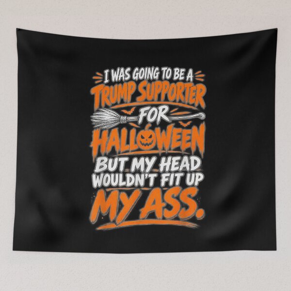 Item preview, Retro I was Going to Be A Trump Supporter for Halloween designed and sold by HenikaPonko.