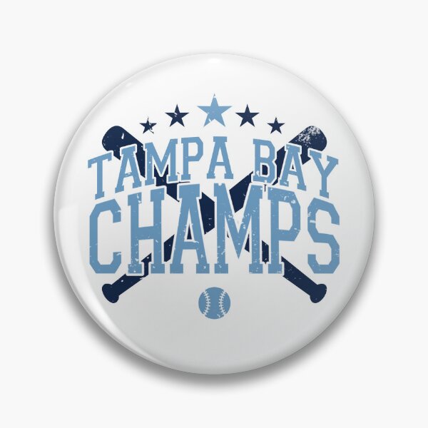 Artikelvorschau, Tampa Bay Champs Vintage Crossed Bats Baseball entworfen und verkauft von MASMUS27.
