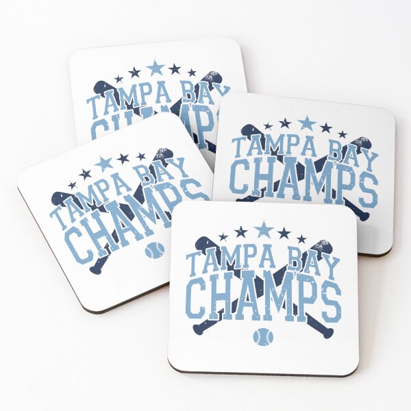 Item preview, Tampa Bay Champs Vintage Crossed Bats Baseball designed and sold by MASMUS27.