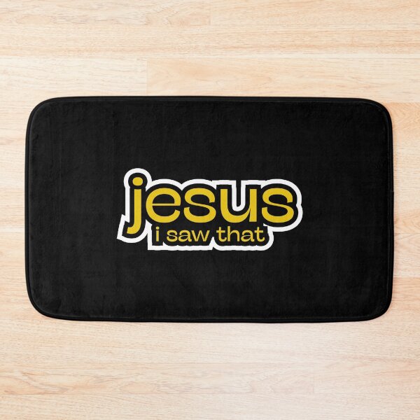 Item preview, Jesus I Saw That Bold Typography Quote designed and sold by AhmedZouita.