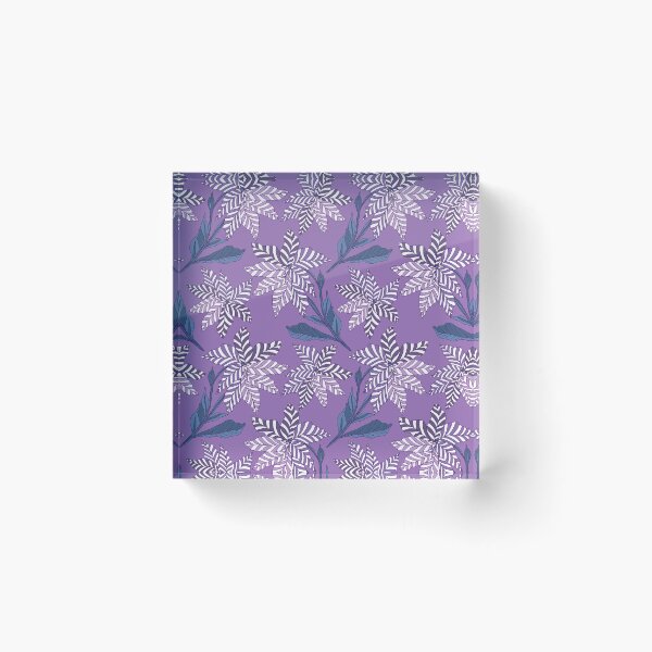 Item preview, Lavender Leaf Dance Botanical Pattern designed and sold by Kraalikaa.