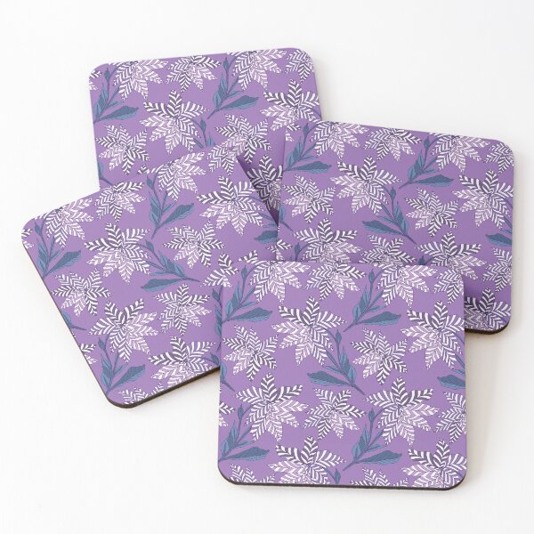 Item preview, Lavender Leaf Dance Botanical Pattern designed and sold by Kraalikaa.