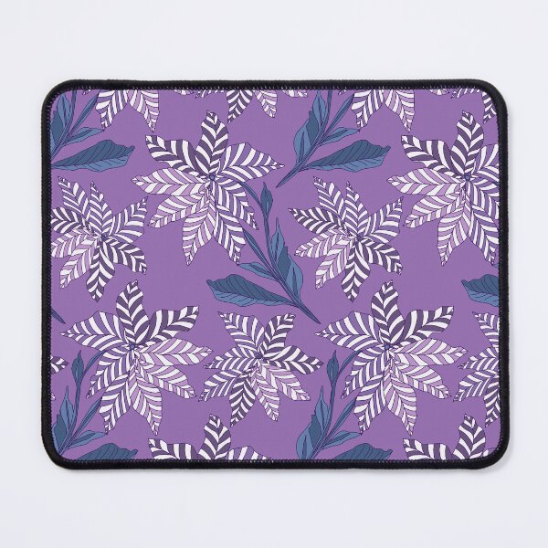 Item preview, Lavender Leaf Dance Botanical Pattern designed and sold by Kraalikaa.