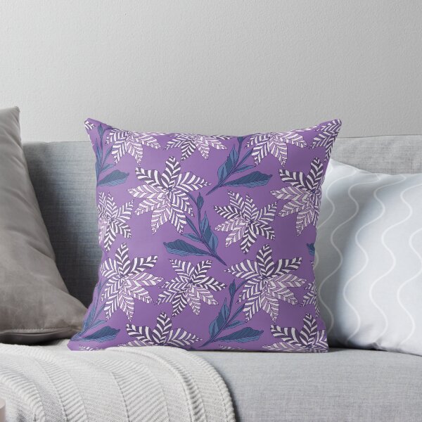 Item preview, Lavender Leaf Dance Botanical Pattern designed and sold by Kraalikaa.