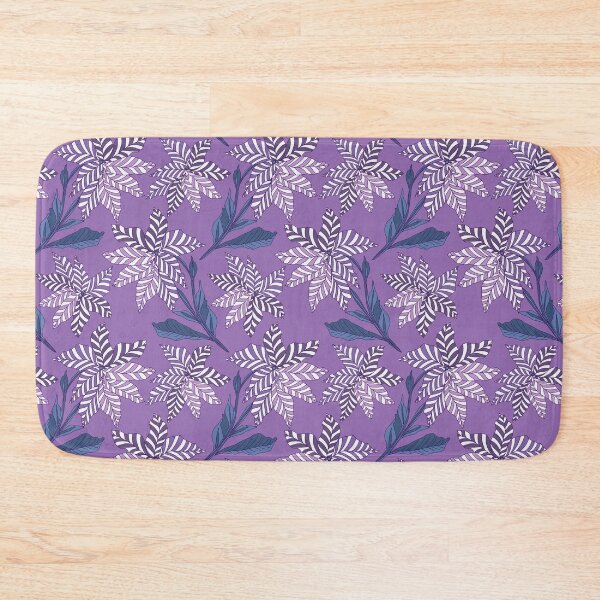 Item preview, Lavender Leaf Dance Botanical Pattern designed and sold by Kraalikaa.