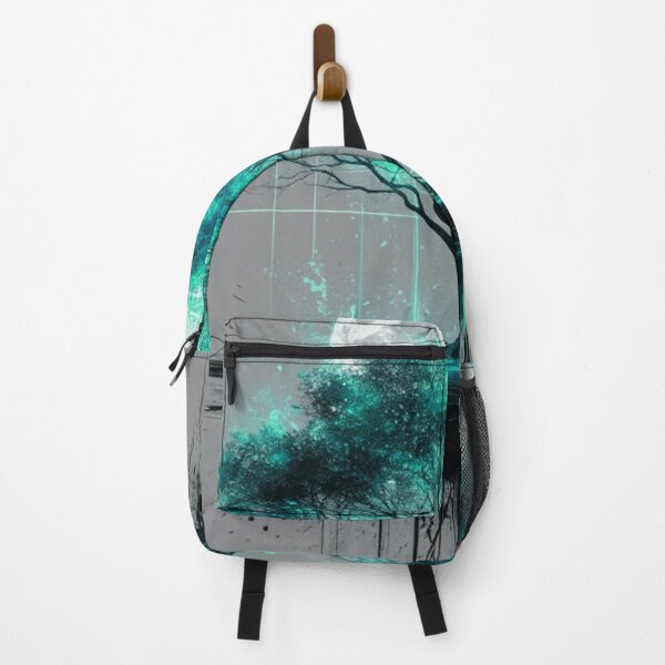 Item preview, Glowing Turquoise Tree of Life — Full Moon Cyberpunk Fantasy designed and sold by LYAN-STORE.