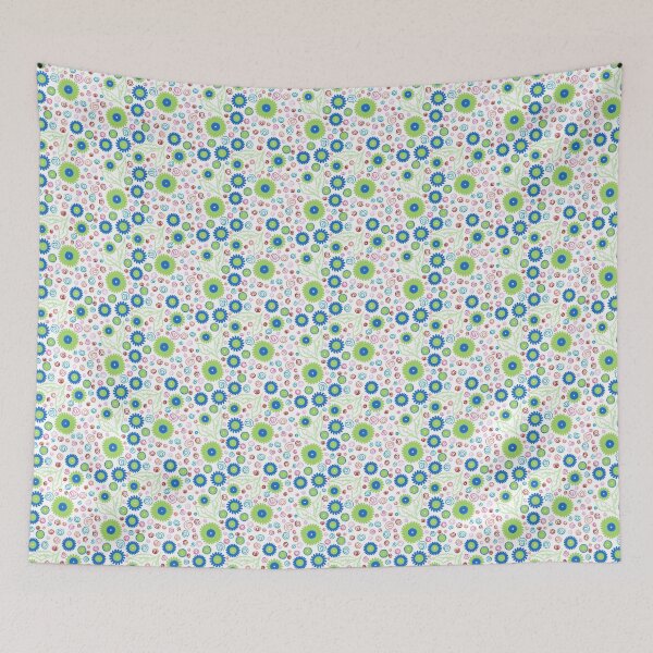 Item preview, Ditsy Wildflower Botanical Pattern designed and sold by Kraalikaa.