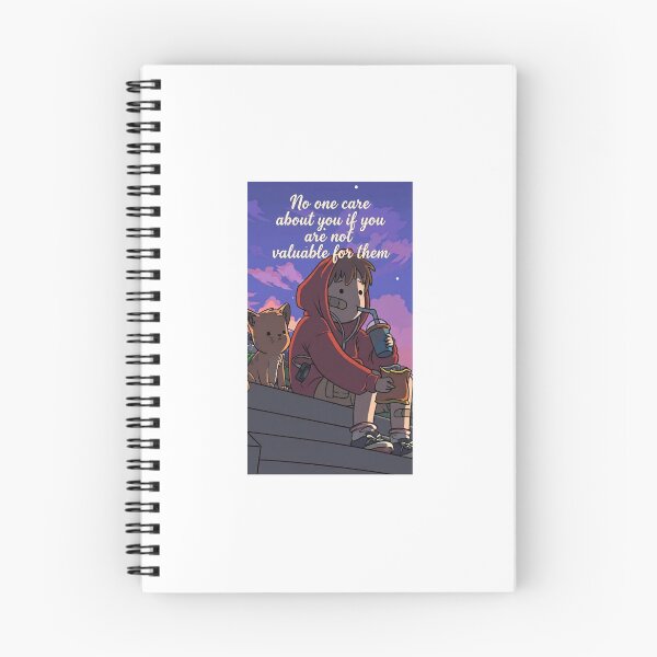 Item preview, No One Cares Sad Quote designed and sold by Nice-Baby.