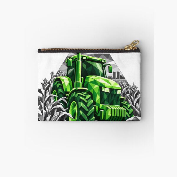 Item preview, Crystal green tractor among corn designed and sold by danart7.