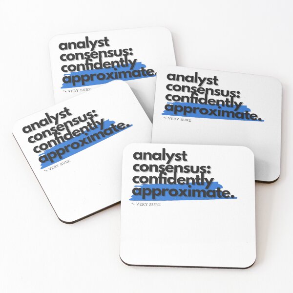 Item preview, Analyst Consensus: Confidently Approximate designed and sold by S4PPHIRE-DES1GN.