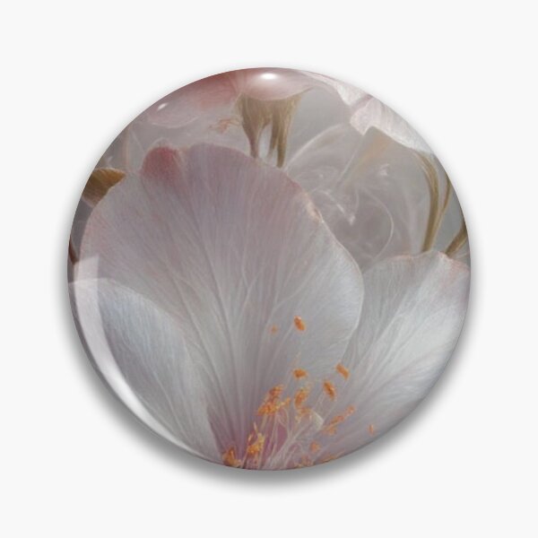 Item preview, Delicate Soft Pink Hibiscus Blossoms — Elegant Floral Art designed and sold by LYAN-STORE.
