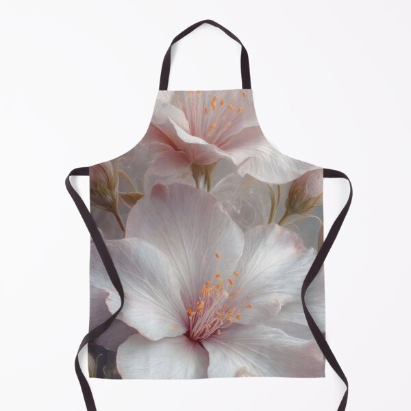 Item preview, Delicate Soft Pink Hibiscus Blossoms — Elegant Floral Art designed and sold by LYAN-STORE.
