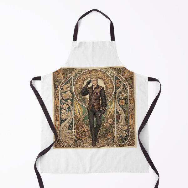 Item preview, Ignis in the style of Alphonse Mucha designed and sold by Solace Sparkles.