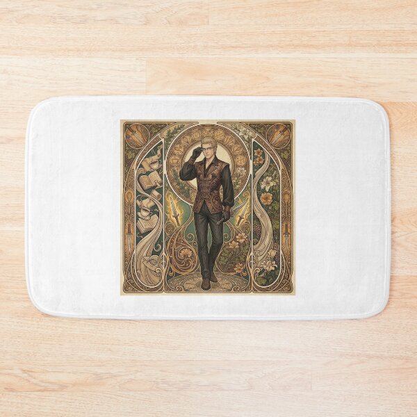 Item preview, Ignis in the style of Alphonse Mucha designed and sold by Solace Sparkles.
