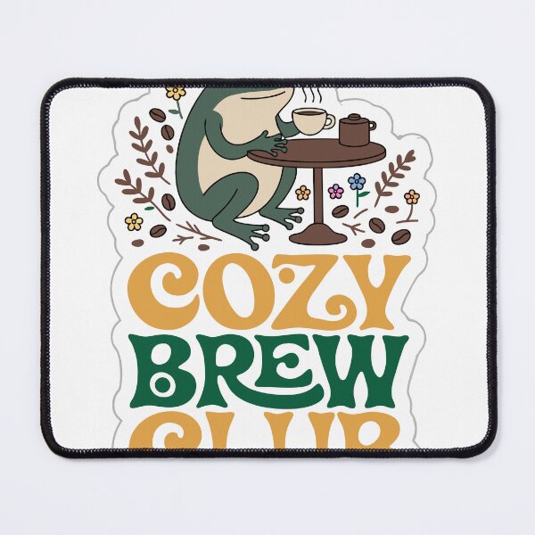 Item preview, Cozy Brew Club designed and sold by inkfusionhub99.