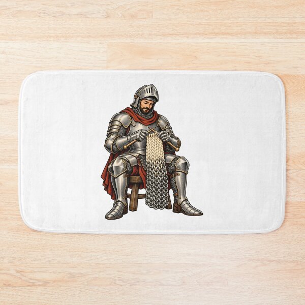 Item preview, Knight Knitting a Chainmail Scarf designed and sold by Philippa Shop.