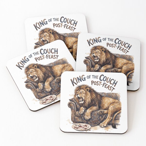 Item preview, King Of The Couch designed and sold by Tiffany Roy.