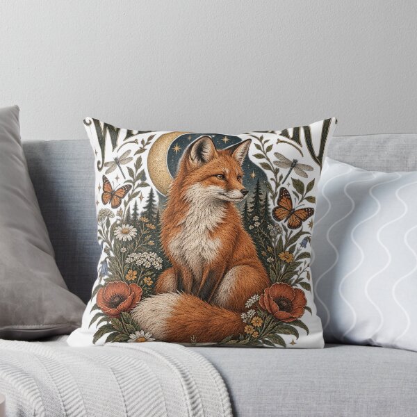 Item preview, Wild at Heart – Vintage Fox Forest Cottagecore Nature designed and sold by DMQ-Designs.