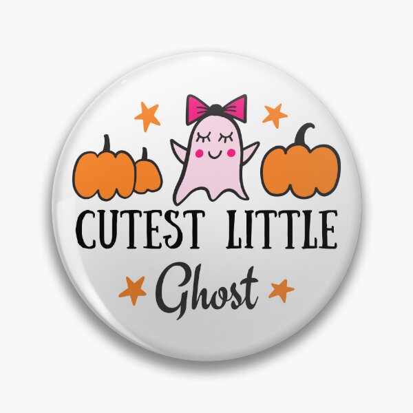 Item preview, Cutest Little Ghost Pink Bow Cute Halloween Art designed and sold by CreativeCrest.