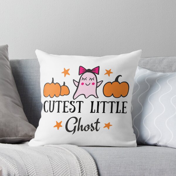 Item preview, Cutest Little Ghost Pink Bow Cute Halloween Art designed and sold by CreativeCrest.