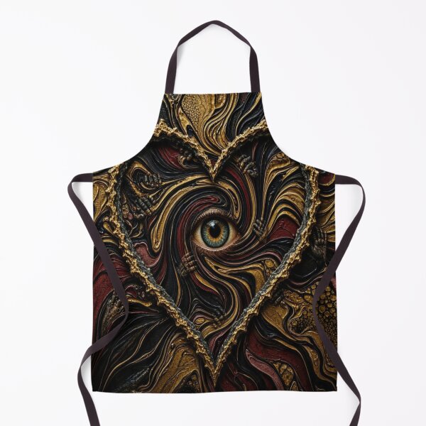 Item preview, The All-Seeing Heart: Surreal Dark Aesthetic Art designed and sold by Breezes-of-Ida.