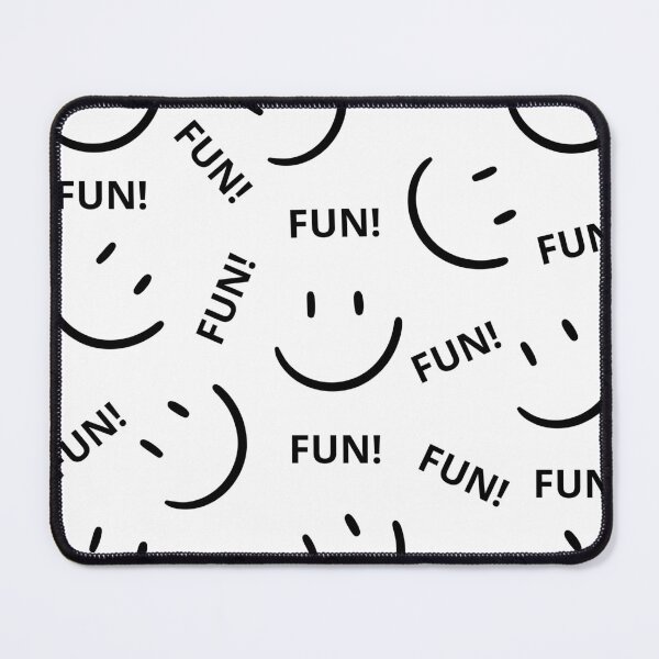 Item preview, FUN Smiley Face Pattern Happy Doodle Minimalist Seamless Design designed and sold by LensDyn™.
