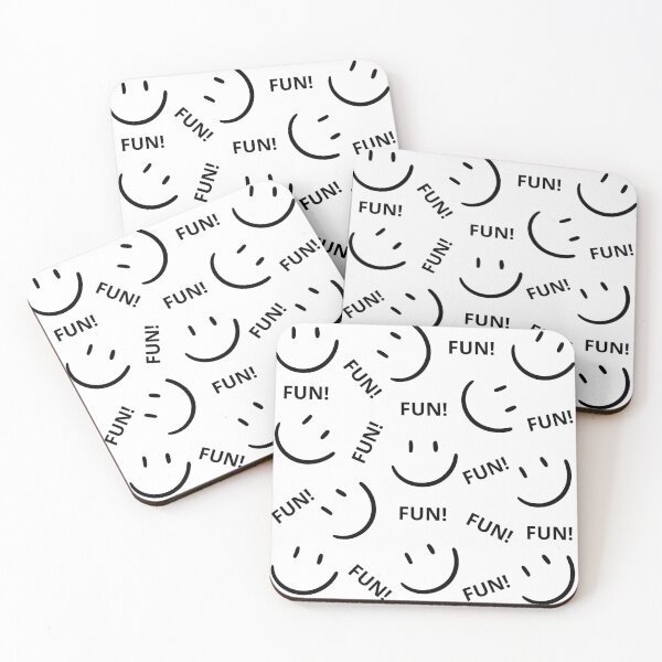 Item preview, FUN Smiley Face Pattern Happy Doodle Minimalist Seamless Design designed and sold by LensDyn™.
