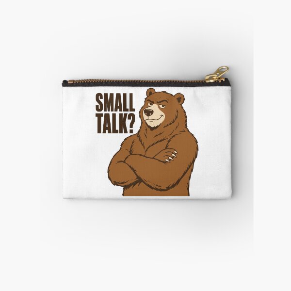 Item preview, Small Talk Grizzly designed and sold by AlyxoGer✅.
