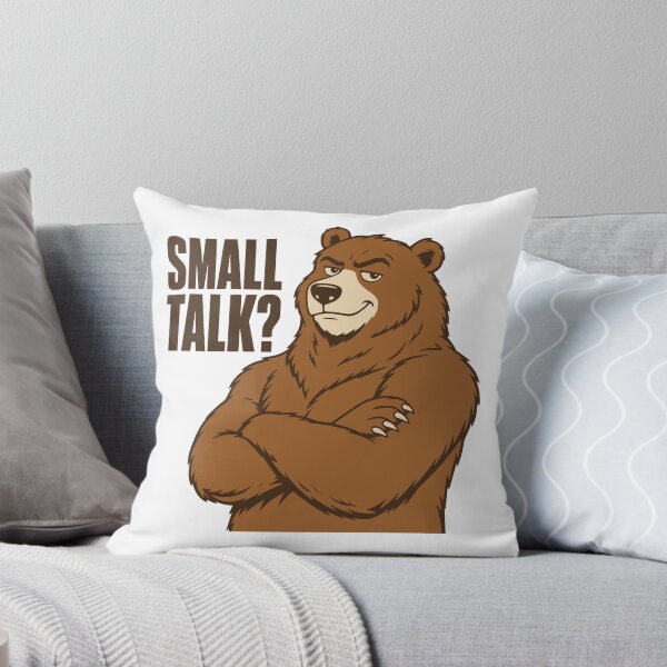 Item preview, Small Talk Grizzly designed and sold by AlyxoGer✅.