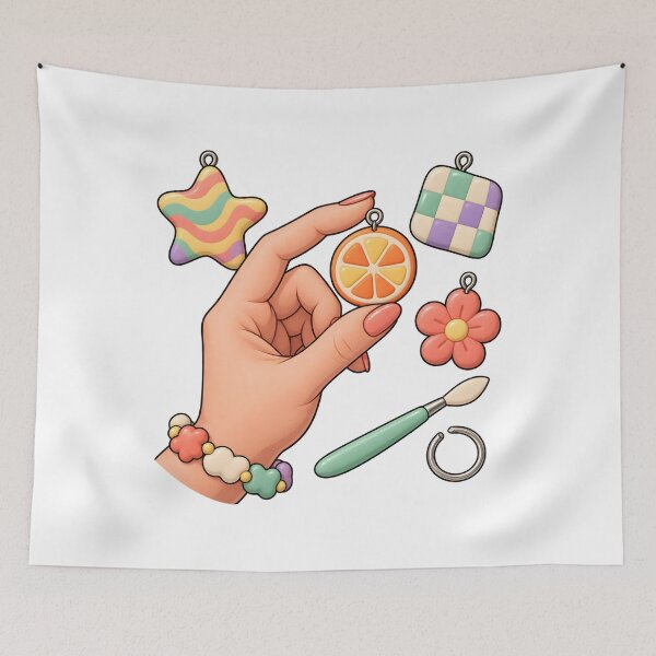 Item preview, Polymer Clay Bag Charm Maker designed and sold by Philippa Shop.