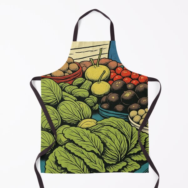 Item preview, Vintage Farmers Market Vegetable Illustration designed and sold by BlueBerry45.
