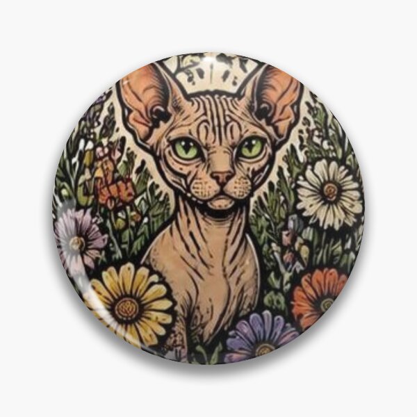 Item preview, Botanical Sphynx designed and sold by MariaYariWorld.