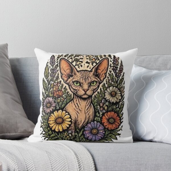 Item preview, Botanical Sphynx designed and sold by MariaYariWorld.