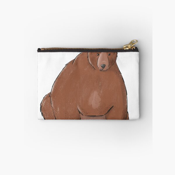Item preview, "Here Fishy, Fishy" Fat Brown Bear designed and sold by Tales by Chelle.