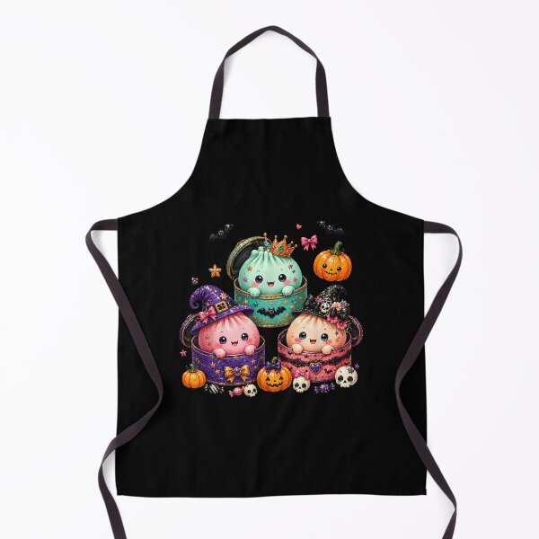 Item preview, Squishy Dumpling Halloween Cute Squishies Kawaii Girls Kids designed and sold by HenikaPonko.