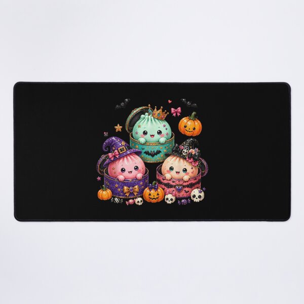 Item preview, Squishy Dumpling Halloween Cute Squishies Kawaii Girls Kids designed and sold by HenikaPonko.