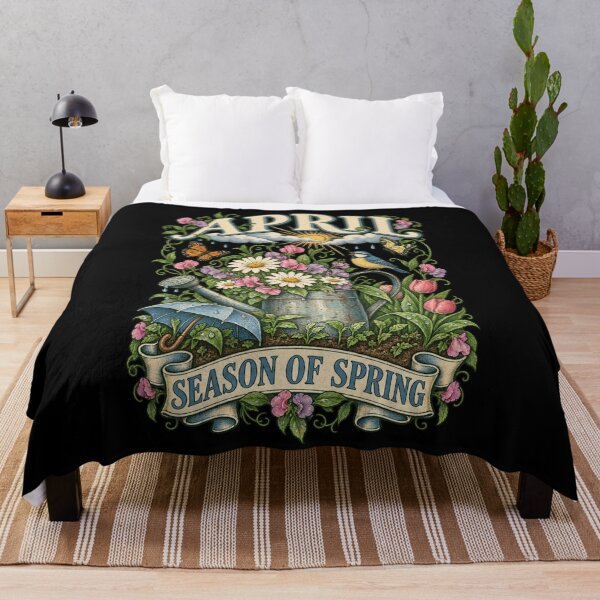 Item preview, April Showers, Spring Blooms designed and sold by Side Quest Co..