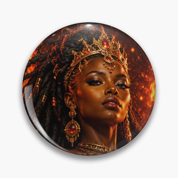 Item preview, Teja — Fire Queen in the Inferno designed and sold by 5PalmsCreative.