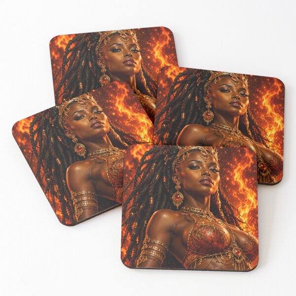 Item preview, Teja — Fire Queen in the Inferno designed and sold by 5PalmsCreative.