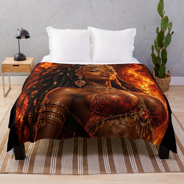 Item preview, Teja — Fire Queen in the Inferno designed and sold by 5PalmsCreative.