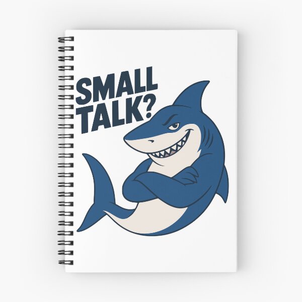 Item preview, Small Talk Shark designed and sold by AlyxoGer✅.