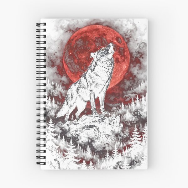 Item preview, Blood Moon: The Wolf's Vigil designed and sold by AscendedLight — Dark Fantasy & Gothic Art.