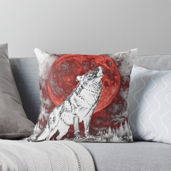 Item preview, Blood Moon: The Wolf's Vigil designed and sold by AscendedLight — Dark Fantasy & Gothic Art.